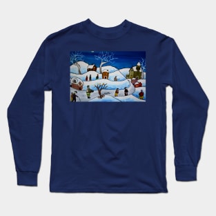 Christmas night Long Sleeve T-Shirt